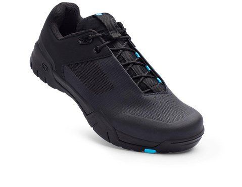 Crank Brothers Mallet E Lace Clip-In MTB Shoes Black/Blue - Thumbnail 2
