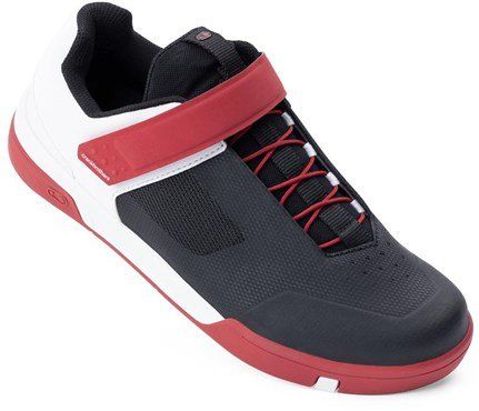 Crank Brothers Stamp SpeedLace Flat MTB Shoes Red/Black/White - Thumbnail 2