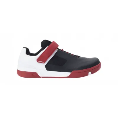 Crank Brothers Stamp SpeedLace Flat MTB Shoes Red/Black/White