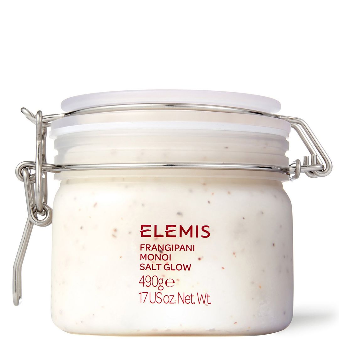 Elemis Frangipani Monoi Salt Glow Body Scrub 490g - Image 1