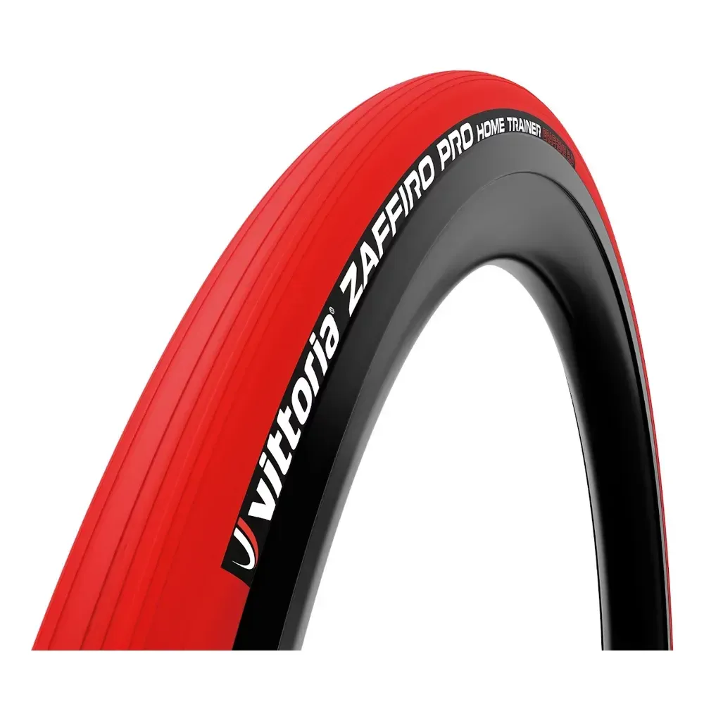 Vittoria Zaffiro Pro Home Trainer Folding Clincher 29x1.35in Training Tyre Red - Image 1