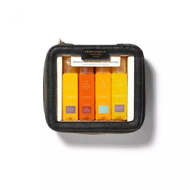 Aromatherapy Associates Mini Shower Oil Travel and Discovery Collection (4x50ml) - Image 1