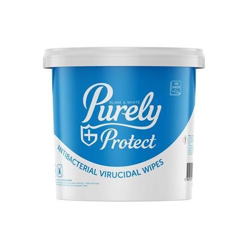 ValueX Antibacterial And Virucidal Wipes (Tub 250) PP5015 - Image 1