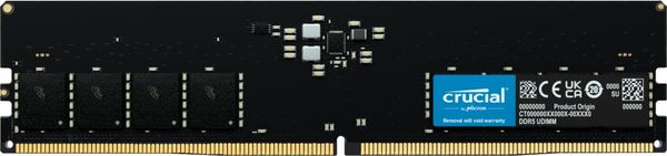 Crucial CT16G48C40U5 memory module 16 GB 1 x 16 GB DDR5 ECC