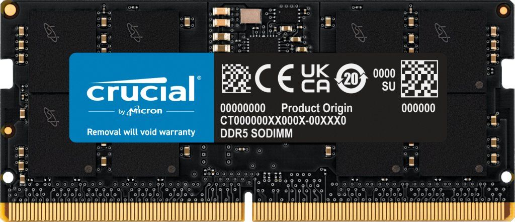 Crucial CT16G48C40S5 memory module 16 GB 1 x 16 GB DDR5 - Image 1