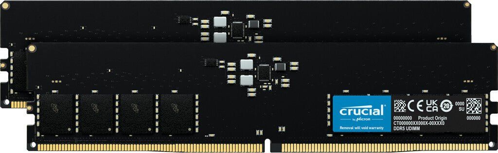 Crucial CT2K32G56C46U5 memory module 64 GB 2 x 32 GB DDR5 5600 MHz - Image 1