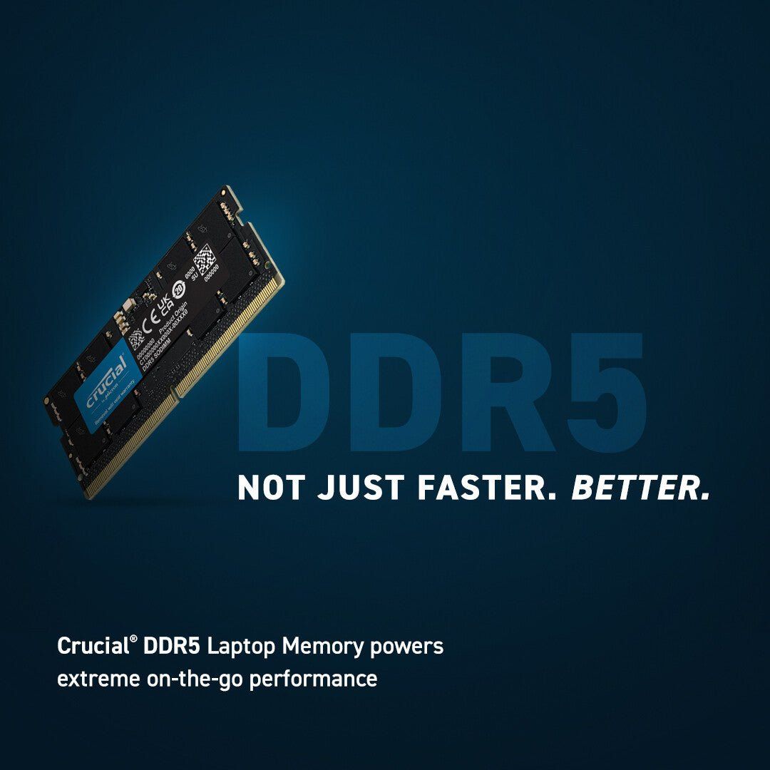 Crucial CT8G56C46S5 memory module 8 GB 1 x 8 GB DDR5 262-pin SO-DIMM E - Image 1