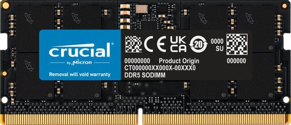 CRUCIAL DDR5 5600 MHz Laptop RAM - 16 GB