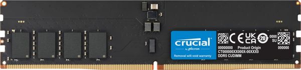 Crucial CT16G64C52CU5 memory module 16 GB 1 x 16 GB DDR5 6400 MT/s 288-pin DIMM