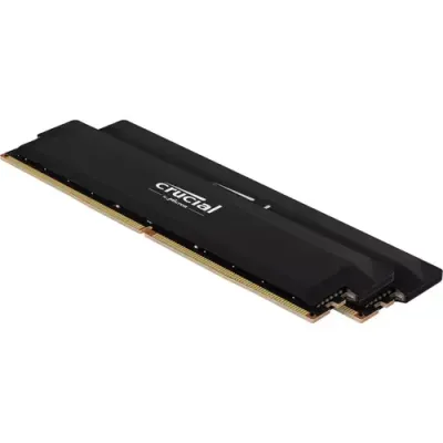 Crucial Pro DDR5 RAM 32GB Kit (2x16GB) 6000MHz CL36, Overclocking Gaming Memory, Black (CP2K16G60C36U5B) - Thumbnail 3
