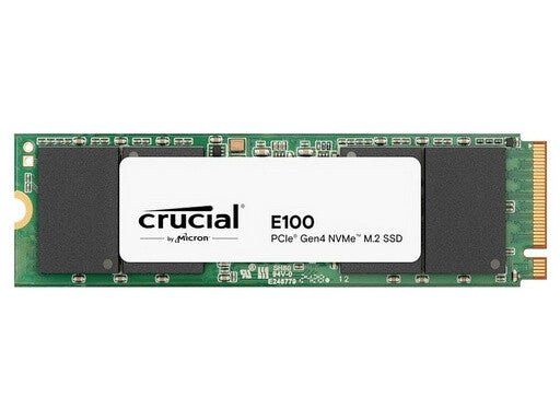 CRUCIAL E100 M.2 Internal SSD - 1 TB, Black,Green - Image 1