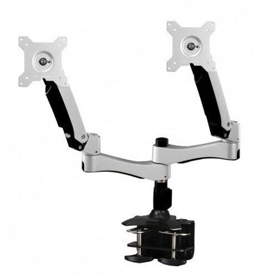 Amer Mounts AMR2AC monitor mount / stand 61 cm (24") Black. Silve