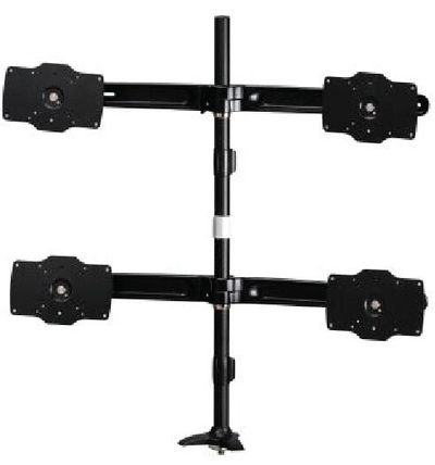 Amer Mounts AMR4P32 monitor mount / stand 81.3 cm (32") Desk Blac