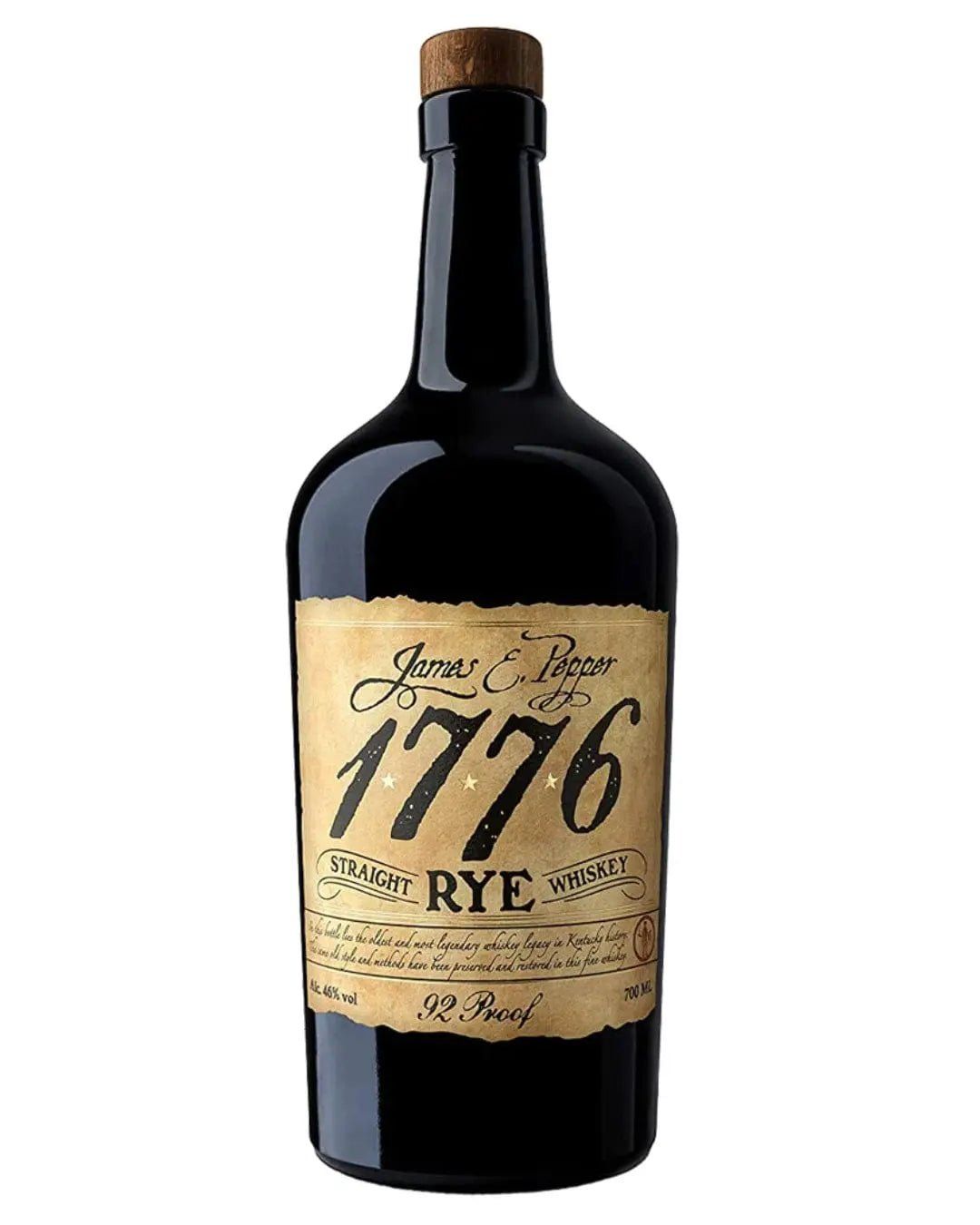 James E Pepper 1776 Rye Straight Rye Whiskey - Image 1