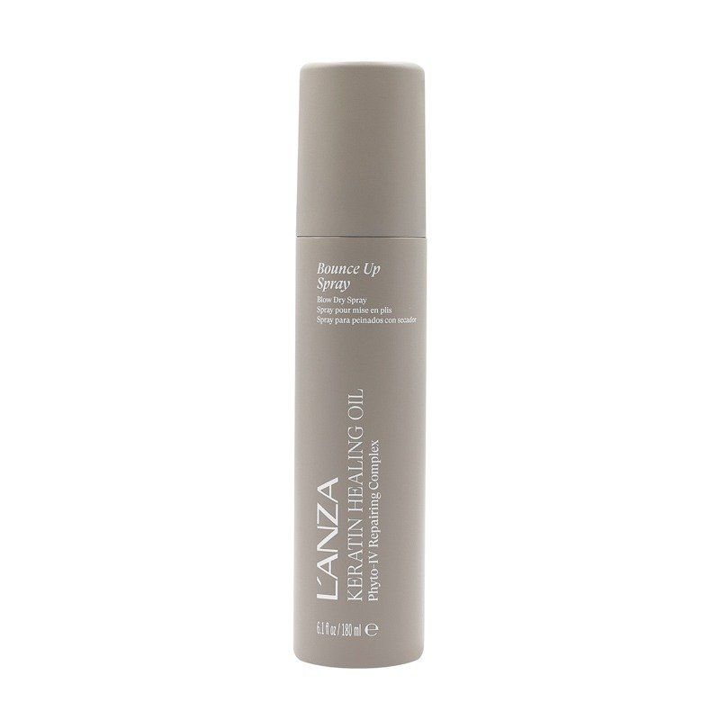 L'Anza Keratin Healing Oil Bounce Up Spray in Light Grey - Image 1