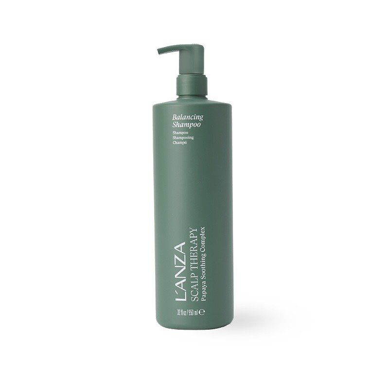 L'Anza Scalp Balancing Shampoo in Green - Image 1