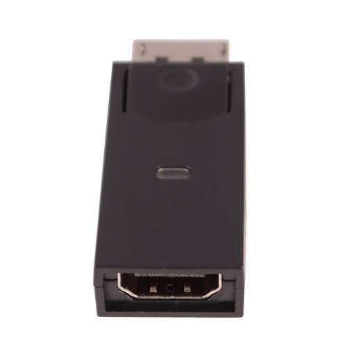 V7 Black Video Adapter DisplayPort Male to HDMI Female - Image 1