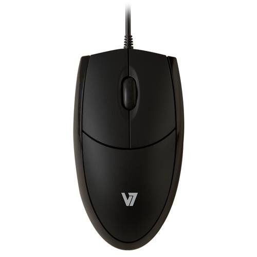 V7 Optical LED USB Mouse - black - Image 1