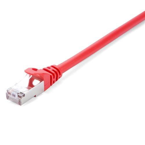 V7 CAT6 Ethernet Shielded STP 03M Red - Image 1