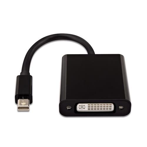 V7 Black Video Adapter Mini DisplayPort Male to DVI-D Male - Image 1