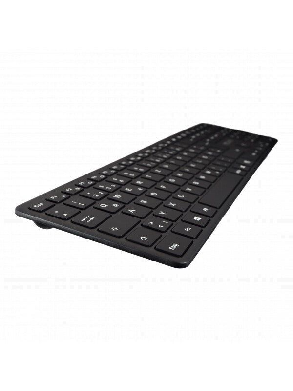 V7 Bluetooth Keyboard KW550DEBT 2.4GHZ Dual Mode. German QWERTZ - Blac - Image 1