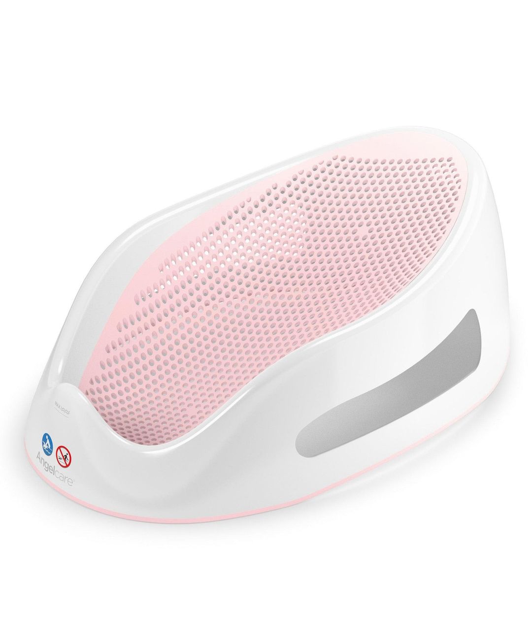 Angelcare Bath Support | Bath Insert | Bath Seat | Soft Touch | Mesh | Bath Chair | Girls - Pink - Image 1