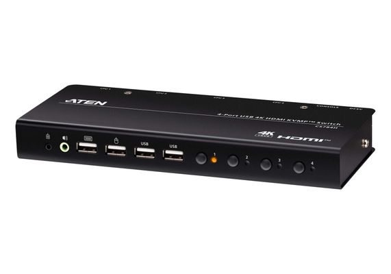ATEN 4-Port USB 4K HDMI KVMP™ Switch