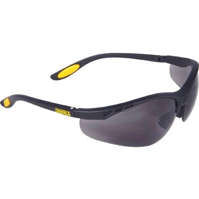 DeWalt DPG58 Reinforcer Safety Glasses Black Charcoal