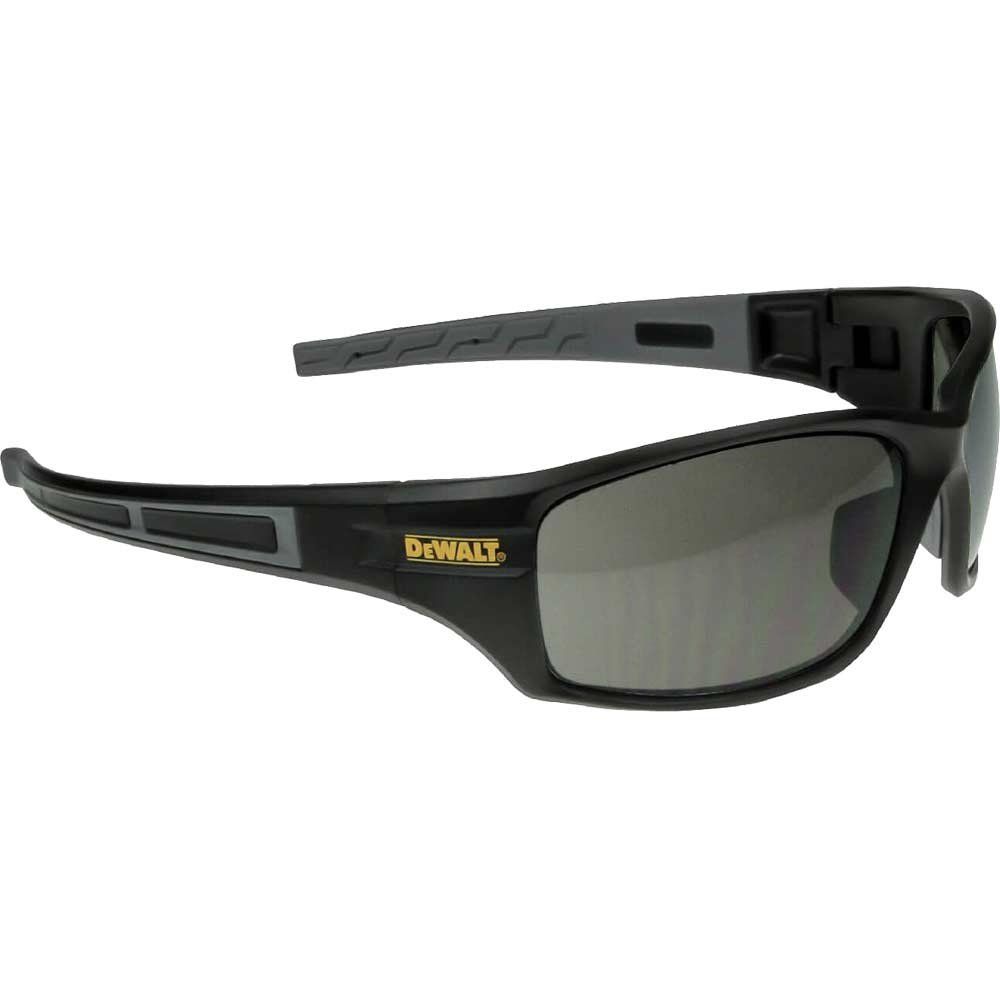 DeWalt DPG101 Auger Safety Glasses Black Charcoal - Image 1