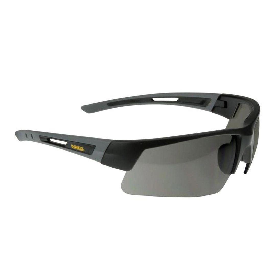 DEWALT, DPG100, Crosscut Safety Glasses, Smoke, Polycarbonate, 1 Pair - Grey - Image 1