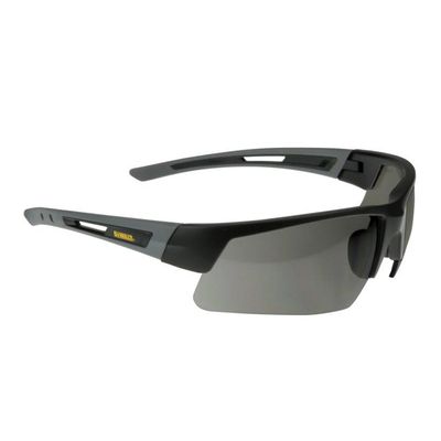 DEWALT, DPG100, Crosscut Safety Glasses, Smoke, Polycarbonate, 1 Pair - Grey