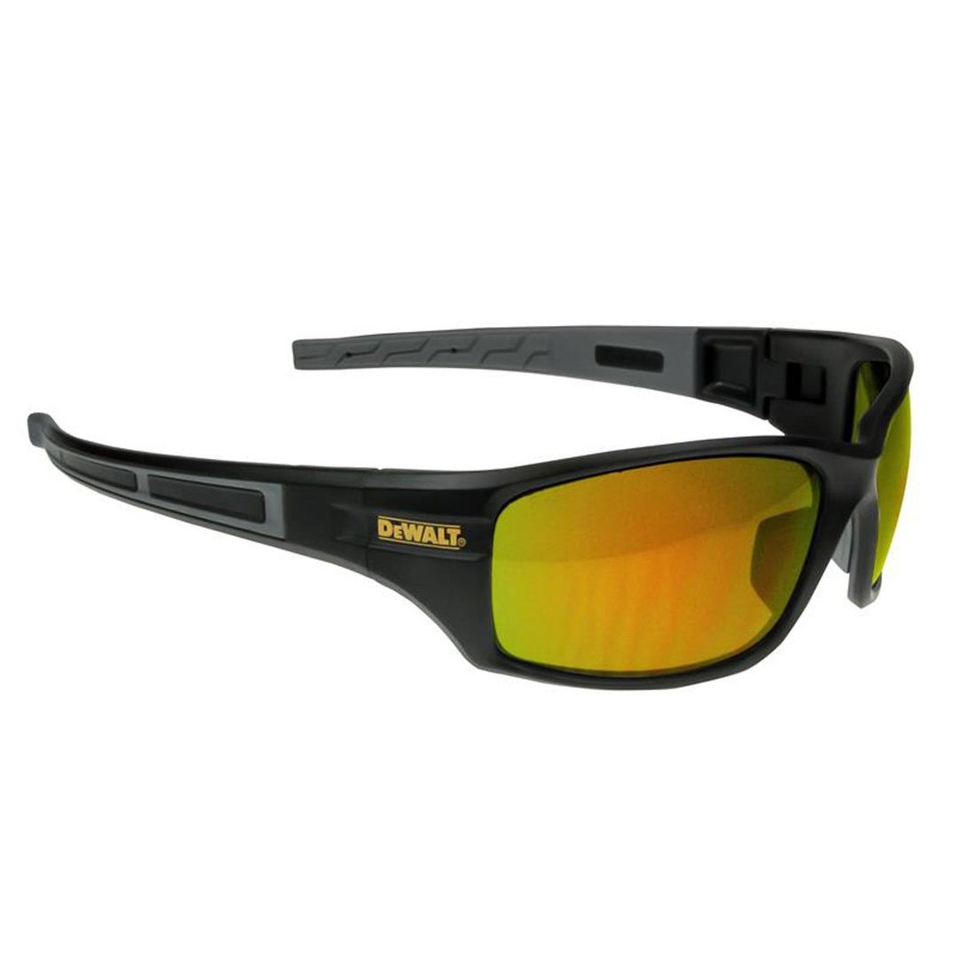DEWALT, DPG101, Auger Glasses, Fire Mirror, Polycarbonate - Orange - Image 1