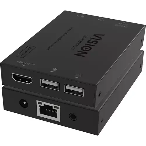 Vision HDMI-over-IP Transmitter AV transmitter Black - Image 1