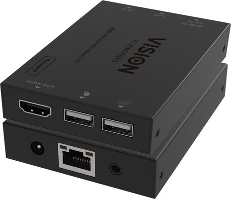 Vision HDMI-over-IP Transmitter AV transmitter Black - Thumbnail 2