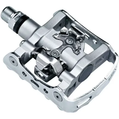Shimano M324 SPD Pedals - Silver - Thumbnail 2