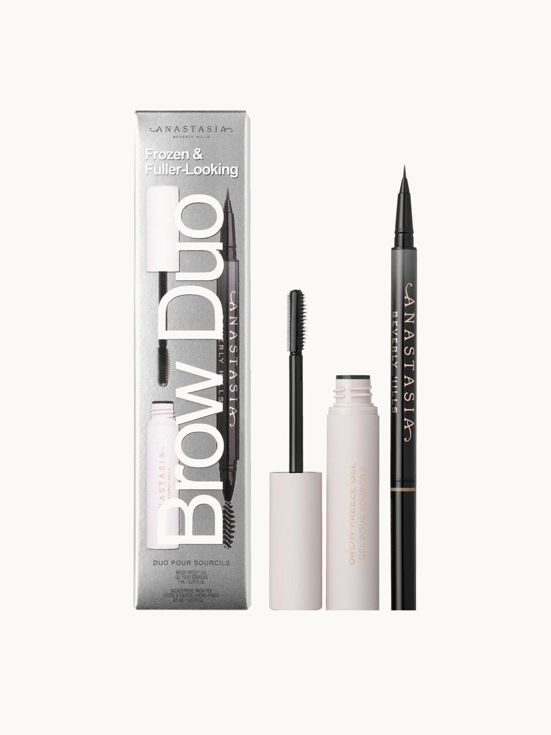 Anastasia Beverly Hills Frozen & Fuller-Looking Brow Duo (Various Shades) - Dark Brown - Image 1
