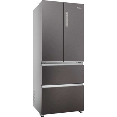 Haier HFR3718ENMD 70cm Frost Free Fridge Freezer - DARK INOX