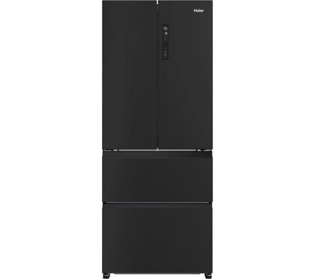 Haier HFR3718ENPT 70cm Frost Free Fridge Freezer - BLACK