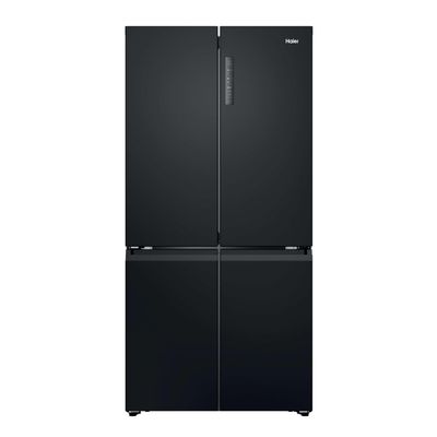 Haier HCR39F19ENPT Four Door French Style Fridge Freezer - SLATE BLACK