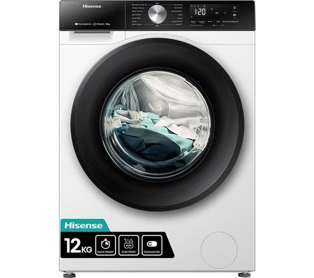 Hisense 3 Series 12kg 1400rpm Washing Machine - White