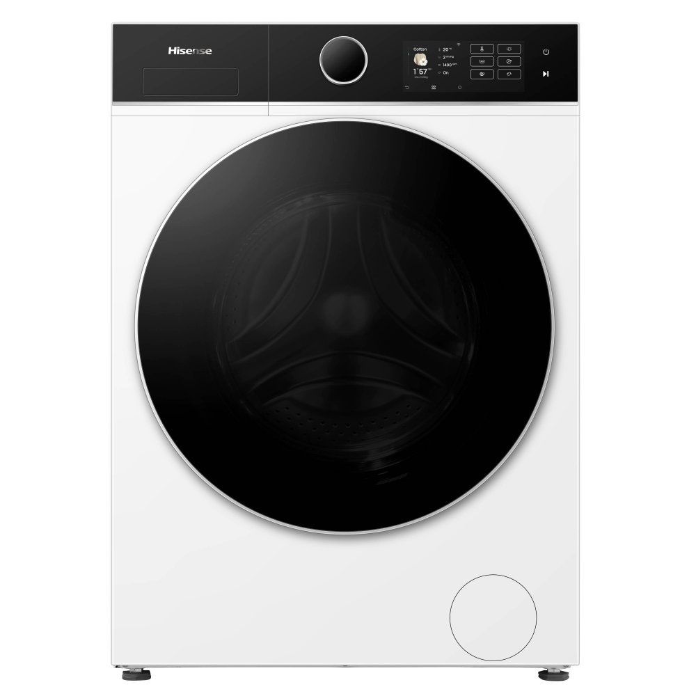 HISENSE KitchenFit 5i Series WF5I1045BWQ WiFi-enabled 10.5 kg 1400 Spin Washing Machine - White, White - Image 1