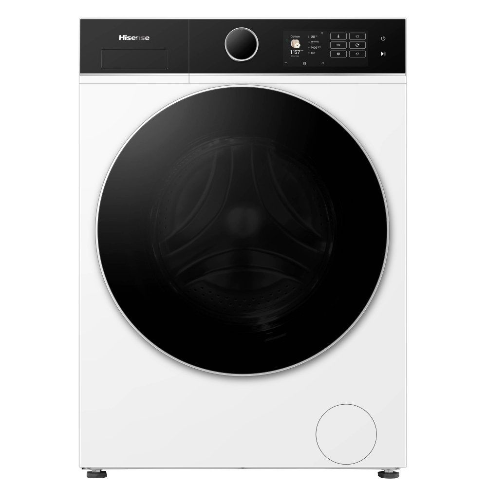 HISENSE KitchenFit 5i Series WF5I1245BWR WiFi-enabled 12 kg 1400 Spin Washing Machine - White, White - Image 1