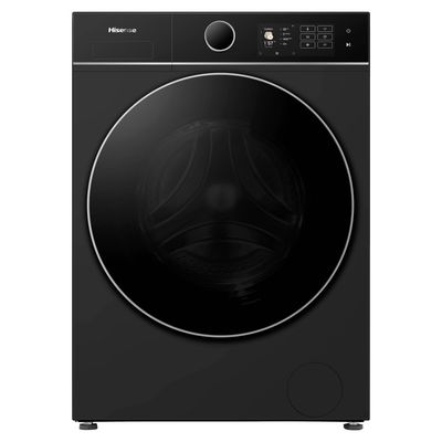 HISENSE KitchenFit 5i Series WF5I1245BBR WiFi-enabled 12 kg 1400 Spin Washing Machine - Black, Black