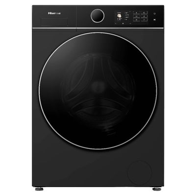 HISENSE KitchenFit 5i Series WD5I1245BBR WiFi-enabled 12 kg Washer Dryer - Black, Black