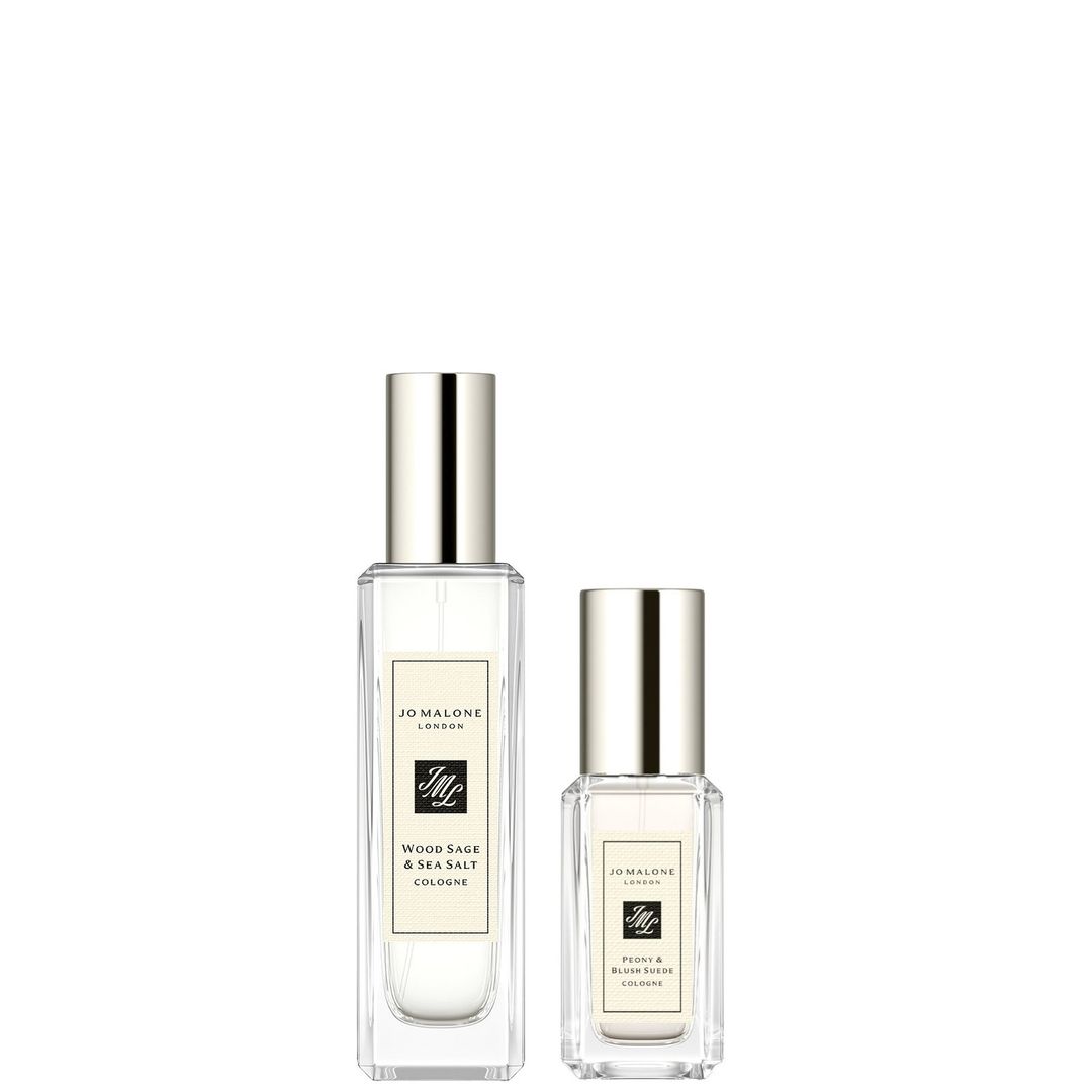 Jo Malone London Wood Sage & Sea Salt & Peony & Blush Suede Scent Layering Gift Set - Image 1