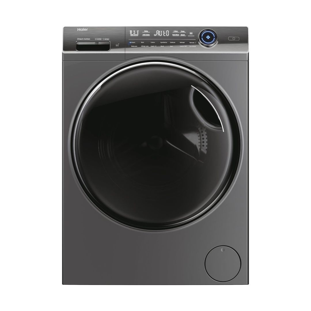 Haier HW110B14979SEUUK 11kg I-Pro Series 7 Freestanding Washing Machine 1400rpm - GRAPHITE - Image 1