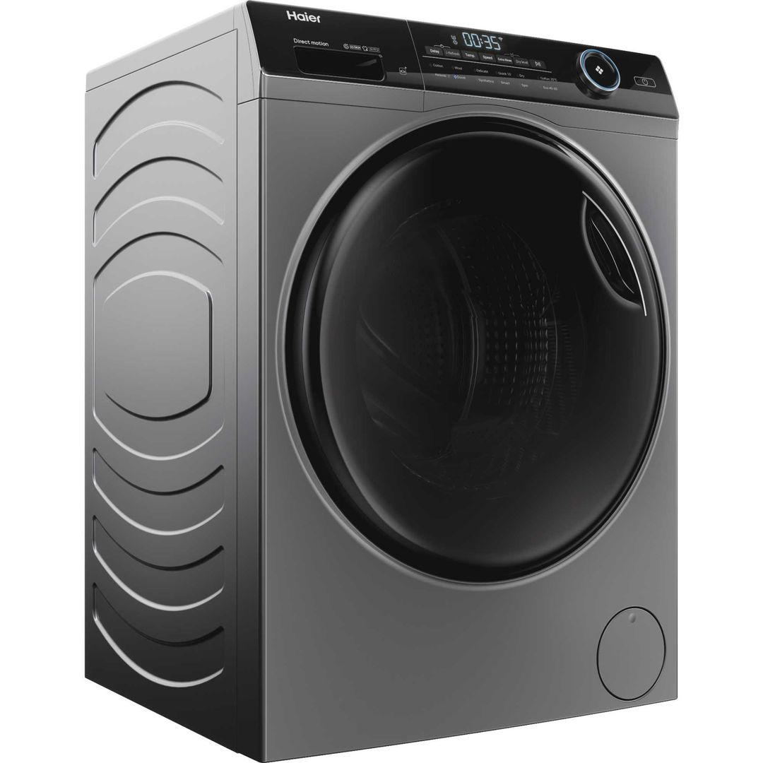 Haier HWD90B14959S8NUK I-Pro Series 5 9kg/6kg Washer Dryer - GRAPHITE - Image 1