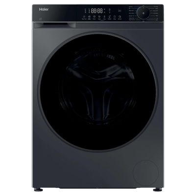 HAIER X Series 5 HWD90BP14357GTUK WiFi-enabled 9 kg Washer Dryer - Graphite, Silver/Grey,Black