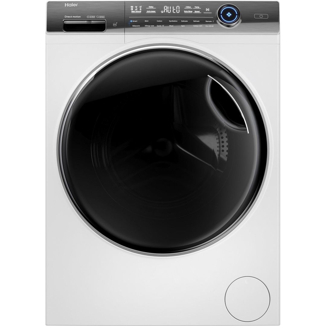 Haier HW100G-B14979UUK 10kg I-Pro Series 7 Freestanding Washing Machine 1400rpm - WHITE - Image 1