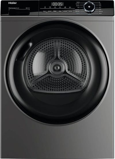 Haier HD100-A2939R-UK 939 Series 3 10kg Heat Pump Tumble Dryer - Graphite